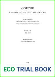 Goethe - Begegnungen und Gesprache : Band XIV 1823-1824