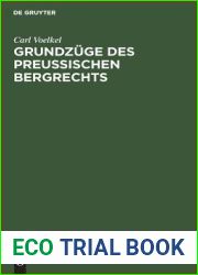 Grundzuge Des Preussischen Bergrechts