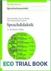 Sprachdidaktik (Akademie Studienbucher - Sprachwissenschaft) (German Edition)