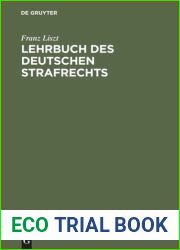 Lehrbuch des deutschen Strafrechts