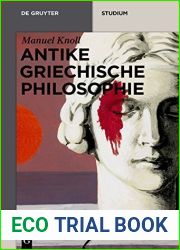Antike griechische Philosophie (De Gruyter Studium) (German Edition)