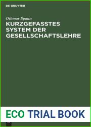 Kurzgefasstes System der Gesellschaftslehre (German Edition)