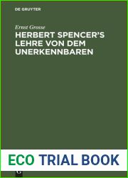 Herbert Spencer|s Lehre von dem Unerkennbaren