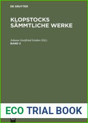 Klopstocks sammtliche Werke : Band 2