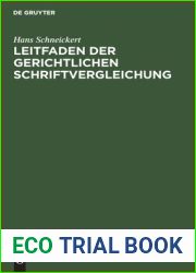 Leitfaden der gerichtlichen Schriftvergleichung (German Edition)