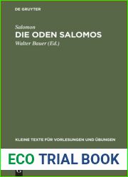 Die Oden Salomos