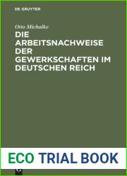 Die Arbeitsnachweise der Gewerkschaften im Deutschen Reich