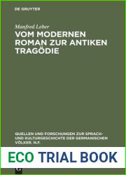 Vom modernen Roman zur antiken Tragodie