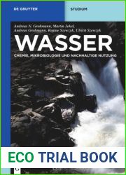 Wasser; Chemie, Mikrobiologie Und Nachhaltige Nutzung