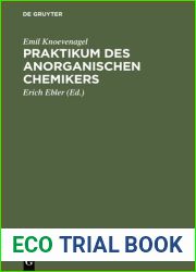 Praktikum des anorganischen Chemikers