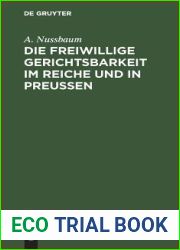 Die freiwillige Gerichtsbarkeit im Reiche und in Preussen: Ein Leitfaden (German Edition)
