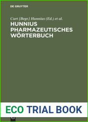 Hunnius pharmazeutisches Worterbuch