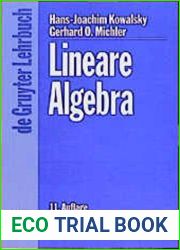 Lineare Algebra: 11., Uberarbeitete Auflage (DE GRUYTER LEHRBUCH) (German Edition)