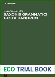 Saxonis Grammatici gesta Danorum (German Edition)
