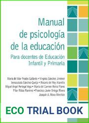 Manual de psicologia de la educacion Para docente de Educacion Infantil y Primaria