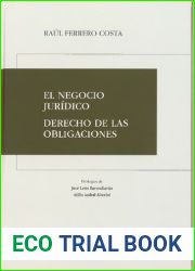 EL NEGOCIO JURIDICO - DERECHO DE LAS OBLIGACIONES