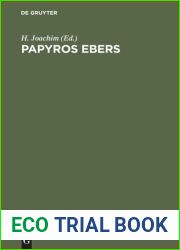 Papyros Ebers