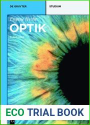 Optik (De Gruyter Studium) (German Edition)