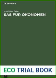 SAS fur Okonomen (German Edition)