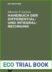 Handbuch Der Differential- Und Integral-Rechnung