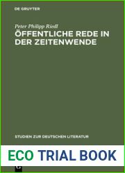 Offentliche Rede in der Zeitenwende: Deutsche Literatur und Geschichte um 1800 (Studien zur deutschen Literatur, 142) (German Edition)
