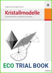 Kristallmodelle: Symmetriemodelle der 32 Kristallklassen zum Selbstbau (German Edition)