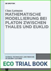 Mathematische Modellierung Bei Platon Zwischen Thales Und Euklid