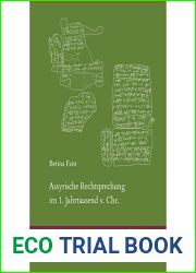 Assyrische Rechtsprechung Im 1. Jahrtausend V. Chr. (Dubsar) (German Edition)