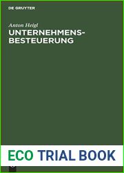 Unternehmensbesteuerung: Grundriss (German Edition)