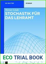 Stochastik fur das Lehramt (De Gruyter Studium) (German Edition)