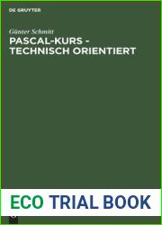 Pascal-Kurs - technisch orientiert: Band 2: Anwendungen (German Edition)