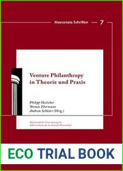 Venture Philanthropy in Theorie Und Praxis