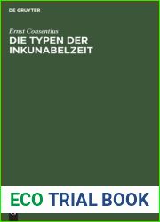 Die Typen der Inkunabelzeit: Eine Betrachtung (German Edition)