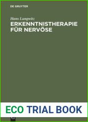 Erkenntnistherapie fur Nervose.