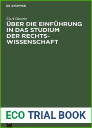 Uber Die Einfuhrung in Das Studium Der Rechtswissenschaft: Rede, Gehalten Bei Ubergabe Des Rektorats. … Univ. Zu Konigsberg I. P. Am 15. April 1894 (German Edition)