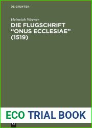 Die Flugschrift Onus ecclesiae