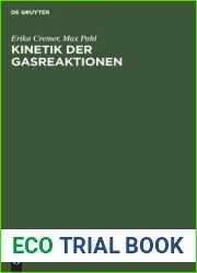 Kinetik der Gasreaktionen (German Edition)