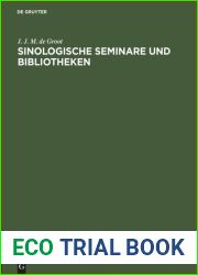 Sinologische Seminare und Bibliotheken