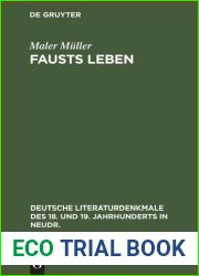 Fausts Leben