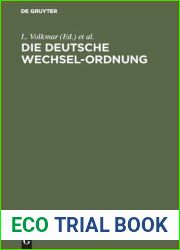 Die Deutsche Wechsel-Ordnung