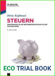 Steuern (De Gruyter Studium) (German Edition)