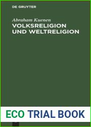 Volksreligion Und Weltreligion: Funf Hibbert-vorlesungen (German Edition)