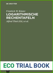 Logarithmische Rechentafeln