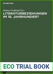 Literaturbeziehungen Im 18. Jahrhundert: Studien Und Quellen Zur Deutsch-Russischen Und Russisch-Westeuropaischen Kommunikation (German Edition)