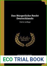 Das Burgerliche Recht Deutschlands: Vierte Auflage (German Edition)