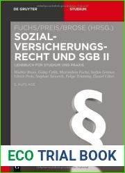 Sozialversicherungsrecht Und Sgb II: Lehrbuch Fur Studium Und Praxis (de Gruyter Studium) (German Edition)