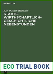 Staatswirthschaftlich-Geschichtliche Nebenstunden (German Edition)
