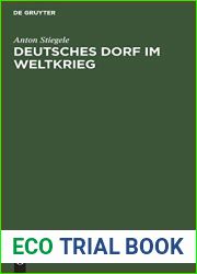 Deutsches Dorf Im Weltkrieg (German Edition)