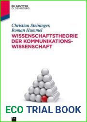 Wissenschaftstheorie Der Kommunikationswissenschaft