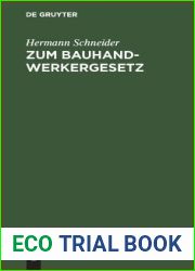 Zum Bauhandwerkergesetz: Vorschlage Z. Abanderung D. Regierungs-Entwurfs V. 15. Dez. 1897 (German Edition)